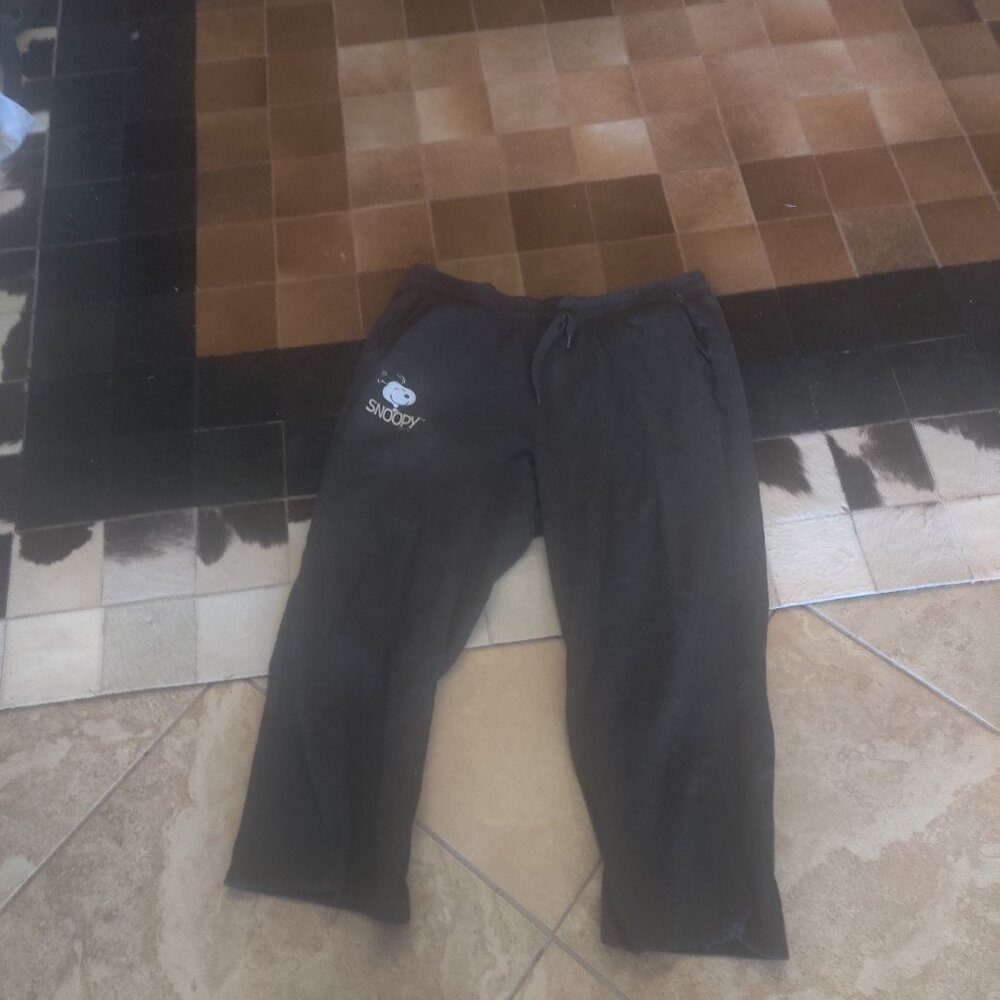 torrid Black Snoopy Graphic Jogger Track Pants